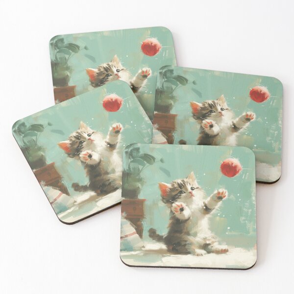 Item preview, Kitten's Playful Day designed and sold by palmyst.