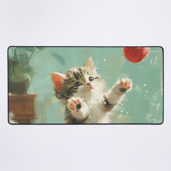 Item preview, Kitten's Playful Day designed and sold by palmyst.
