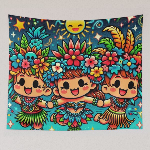 Item preview, Enchanting Hula Kids - 041 designed and sold by sagaofsilence.