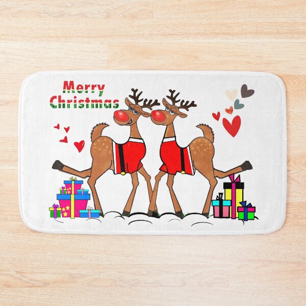 Item preview, Reindeers - Merry Christmas  designed and sold by Shirley cute art .