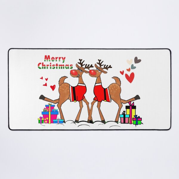 Item preview, Reindeers - Merry Christmas  designed and sold by Shirley cute art .