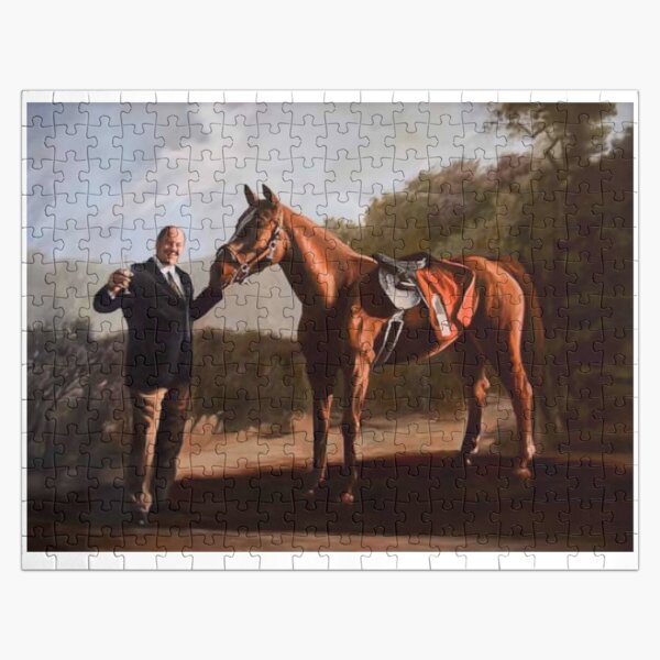 Vista previa del artículo con la obra «Tony Soprano con caballo», diseñado y vendido por haldeyrhonda.