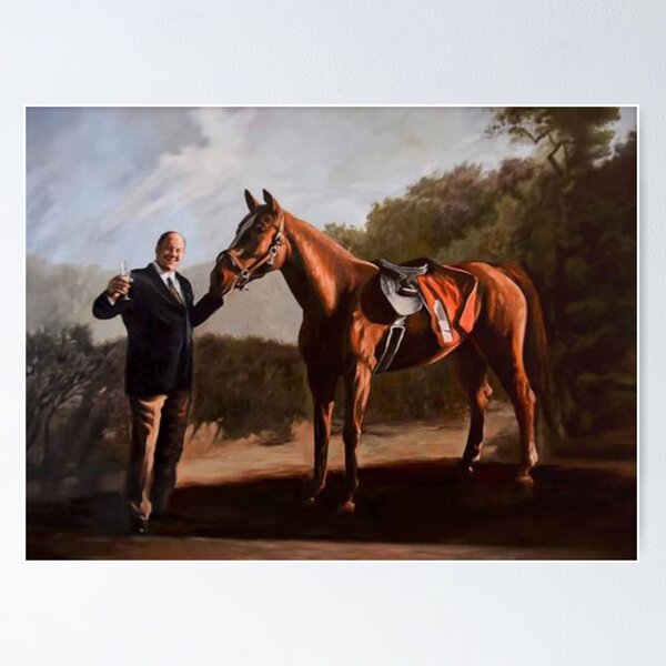 Item preview, Tony Soprano with horse designed and sold by haldeyrhonda.