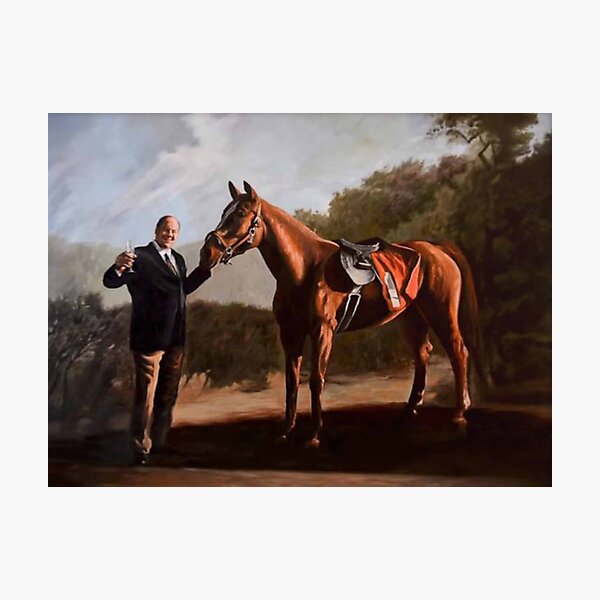 Item preview, Tony Soprano with horse designed and sold by haldeyrhonda.