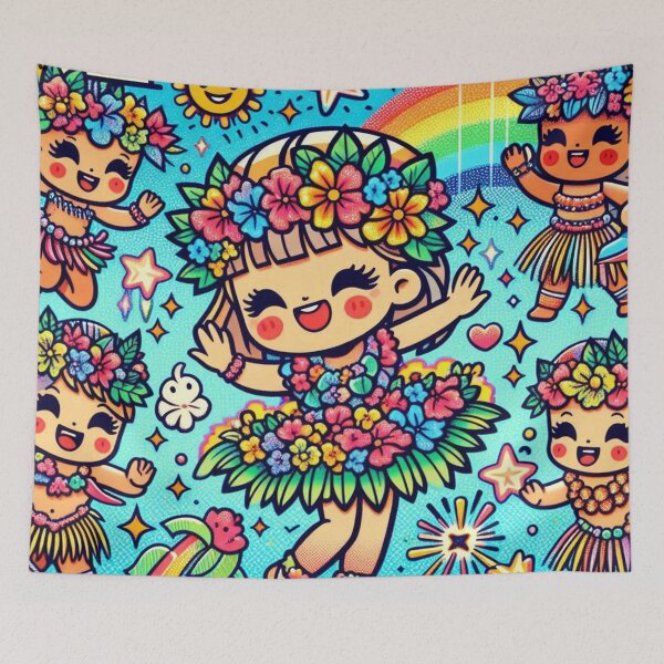 Item preview, Enchanting Hula Kids - 042 designed and sold by sagaofsilence.