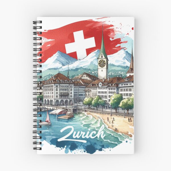 Item preview, Vintage Travel Zurich  designed and sold by maximinano100k.