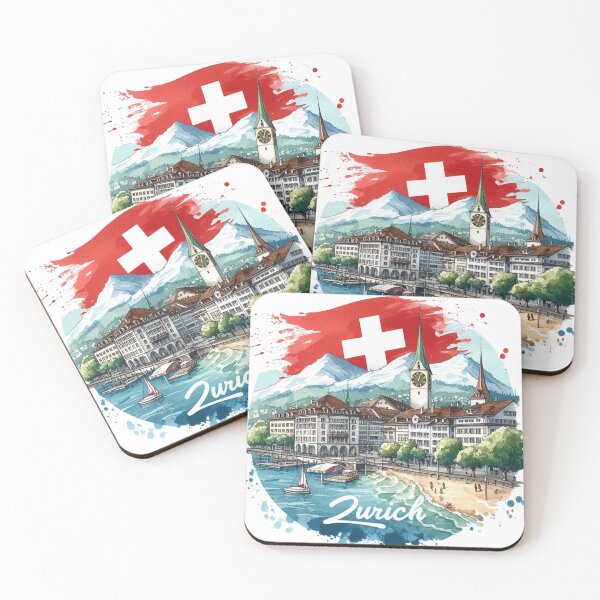 Item preview, Vintage Travel Zurich  designed and sold by maximinano100k.