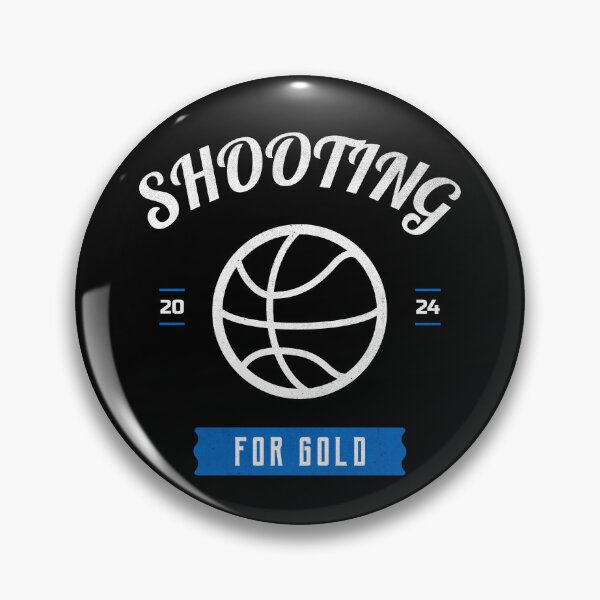 Item preview, Shooting for Gold - Basketball design designed and sold by TTeamDesigns.