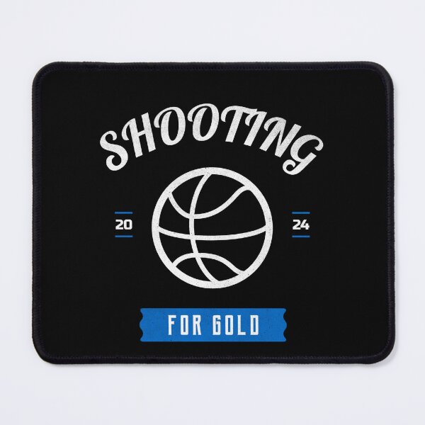 Item preview, Shooting for Gold - Basketball design designed and sold by TTeamDesigns.