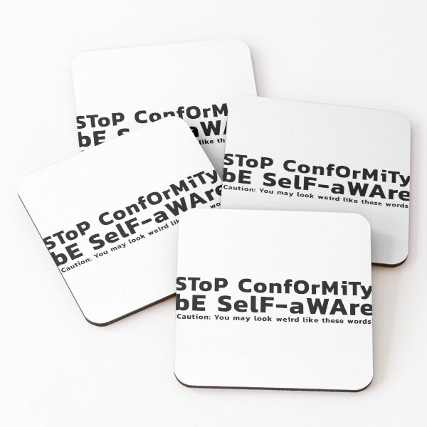 Item preview, Stop Conformity, Be Self-aware designed and sold by wakluz90.