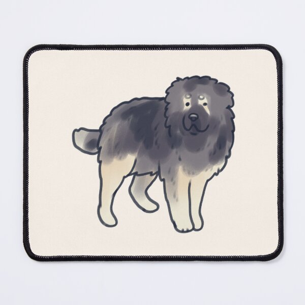 Item preview, Caucasian Shepherd dog illustration designed and sold by Artofmayara.