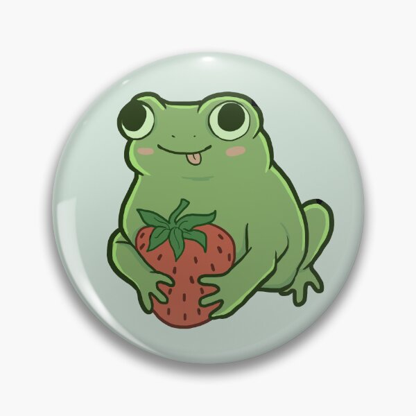 Aperçu de l'œuvre Grenouille aux fraises créée et vendue par ELZART-.