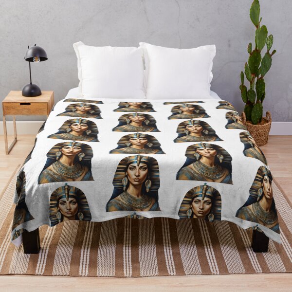Artikelvorschau, Egyptian Aquarell Art, Egyptian Woman, Egyptian Style, Egypt, Nefertiti, Cleopatra, Pharao entworfen und verkauft von SRLND.