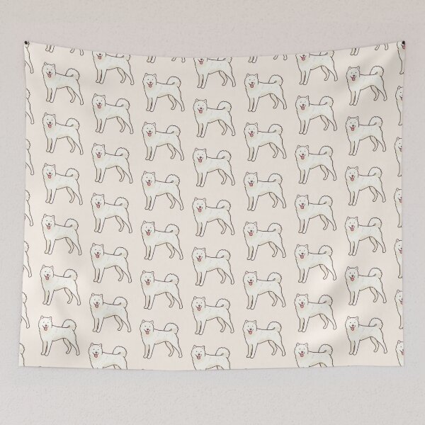 Item preview, Hokkaido dog illustration  designed and sold by Artofmayara.
