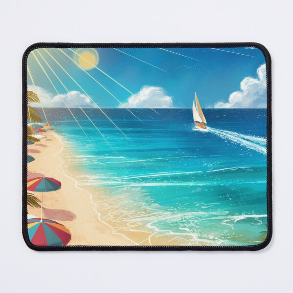 Item preview, "Sun-Kissed Shores: Summer Beach Bliss" designed and sold by JAMESAMORN.