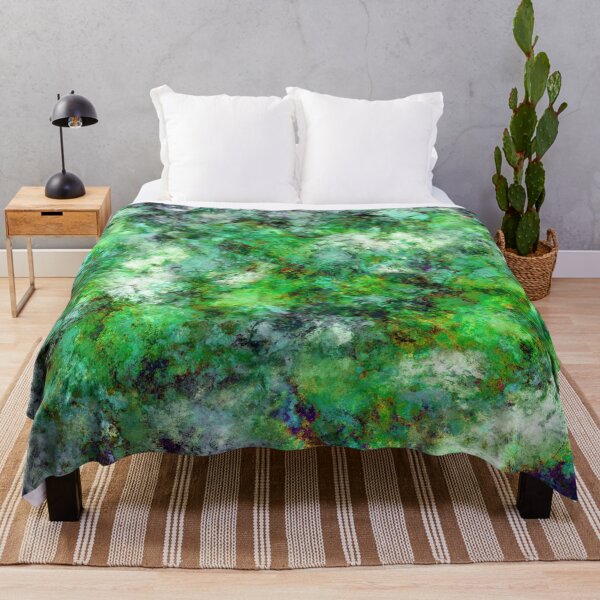 Item preview, Green leaves and rain designed and sold by Keith Mills.