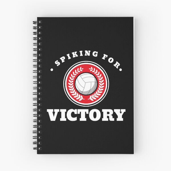 Item preview, Spiking for Victory - Volleyball design designed and sold by TTeamDesigns.