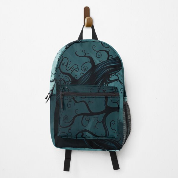 Item preview, A twisted tree silhouette against a full moon in a night sky designed and sold by Jerhus.