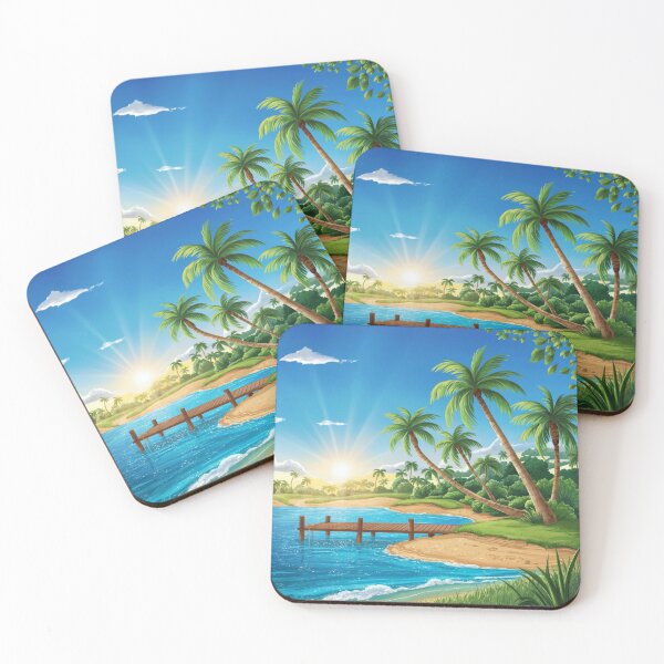 Item preview, "Tropical Escape: Summer Beach Vibes"  designed and sold by JAMESAMORN.