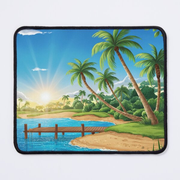 Item preview, "Tropical Escape: Summer Beach Vibes" designed and sold by JAMESAMORN.