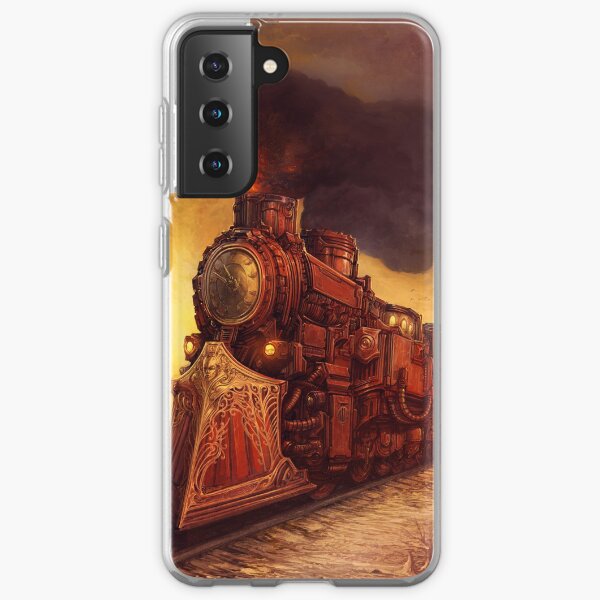 Steampunk Locomotive Samsung Galaxy Soft Case