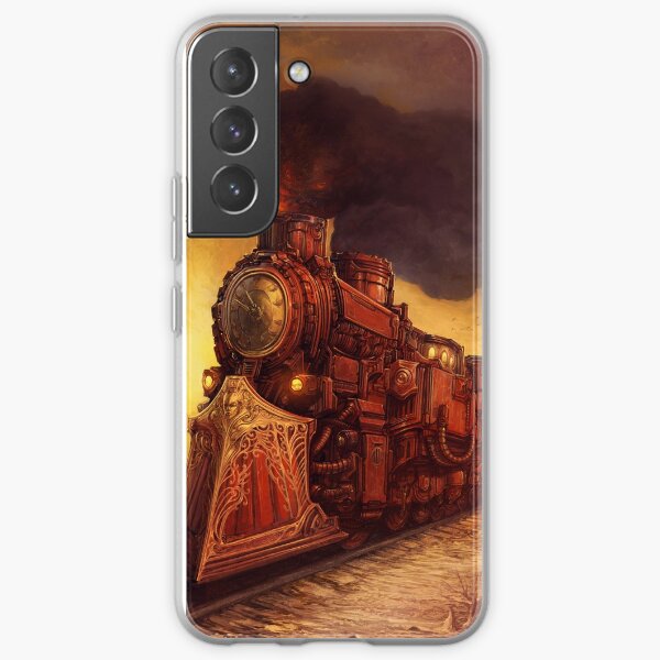 Steampunk Locomotive Samsung Galaxy Soft Case