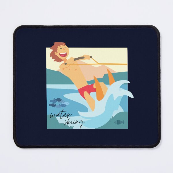 Item preview, Water skiing designed and sold by AnulaArt.