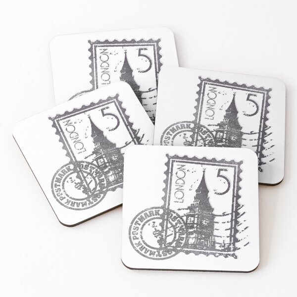 Item preview, London Stamp designed and sold by bubbliciousart.