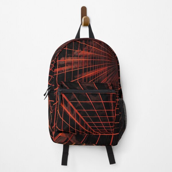 Item preview, Geometric pattern in black and orange designed and sold by Print2Harbor.