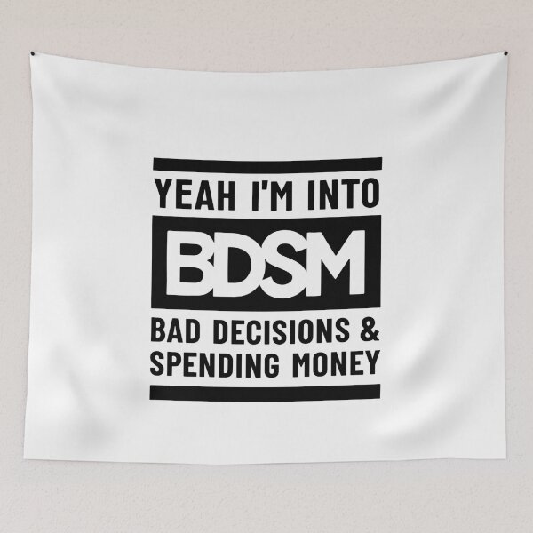 Item preview, Bad Decisions And Spending Money designed and sold by Zagach Letters.