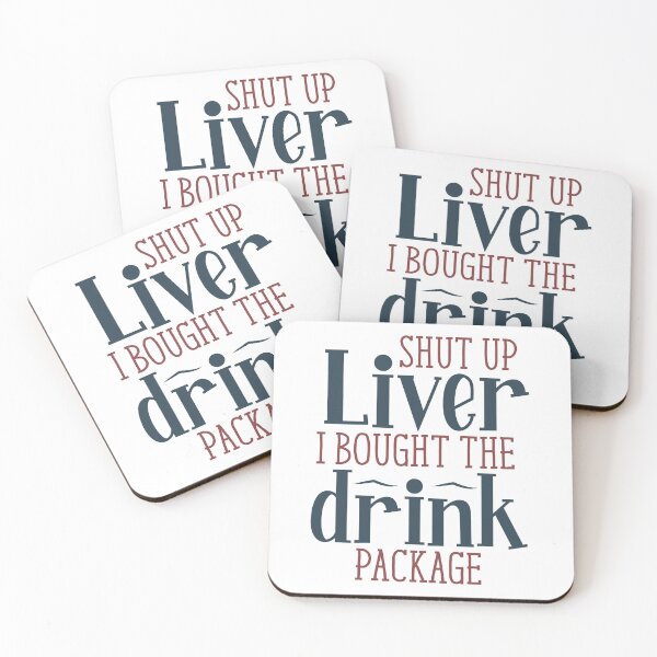 Item preview, Shut Up Liver: Drink Package Design designed and sold by Art-shia.