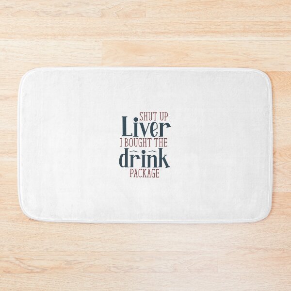 Item preview, Shut Up Liver: Drink Package Design designed and sold by Art-shia.