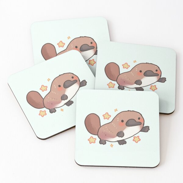 Item preview, platypus with stars  designed and sold by Artofmayara.