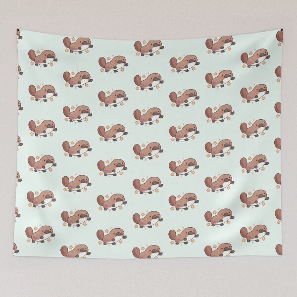 Item preview, platypus with stars  designed and sold by Artofmayara.