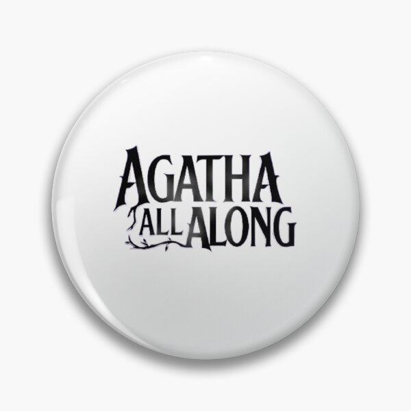 Item preview, agatha all along (black) designed and sold by marvel stickers.