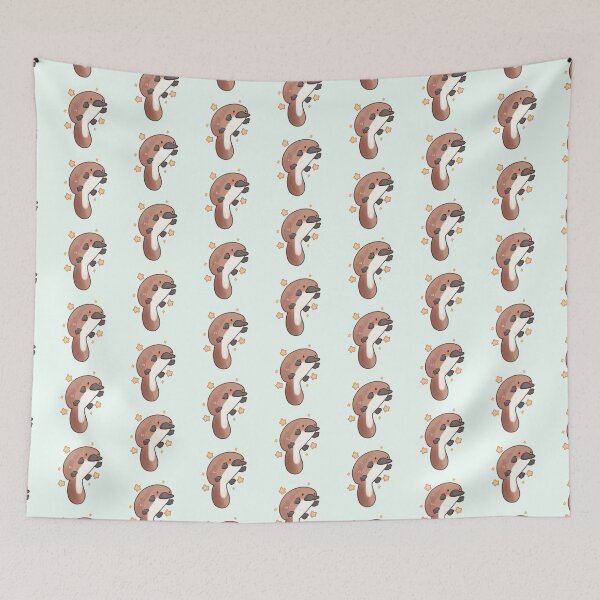 Item preview, Cute platypus with stars illustration  designed and sold by Artofmayara.