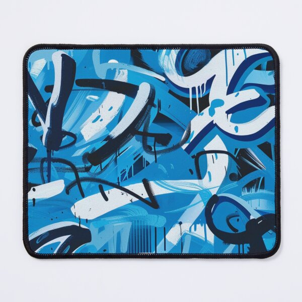 Item preview, Blue Graffiti Style designed and sold by PrintsByFrank.