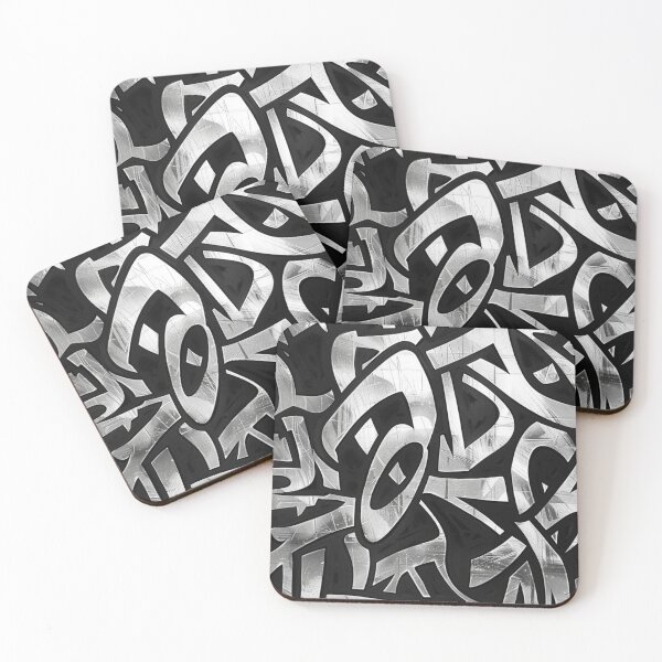 Item preview, Silver Graffiti Style designed and sold by PrintsByFrank.