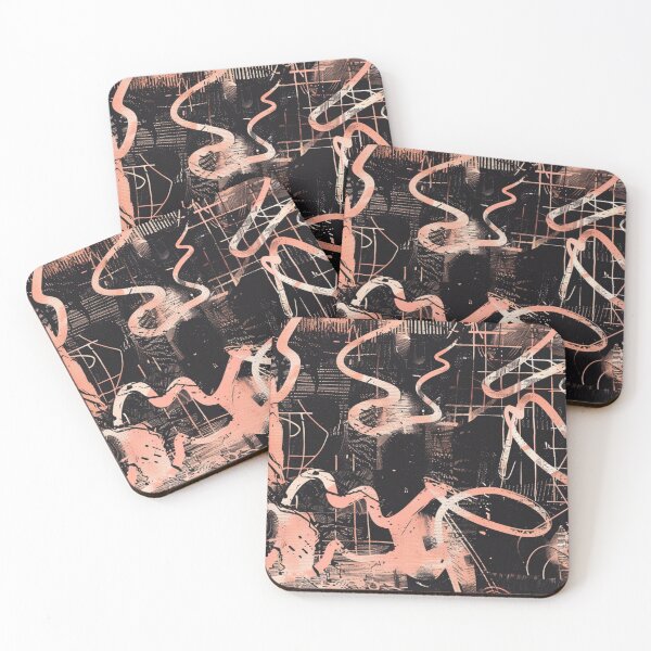 Item preview, Rose Gold Graffiti Style designed and sold by PrintsByFrank.