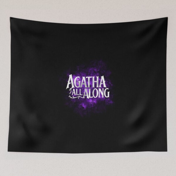 Item preview,  agatha all along (w dark magic bg) designed and sold by marvel stickers.