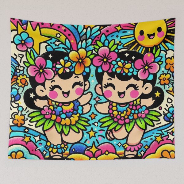 Item preview, Enchanting Hula Kids - 043 designed and sold by sagaofsilence.