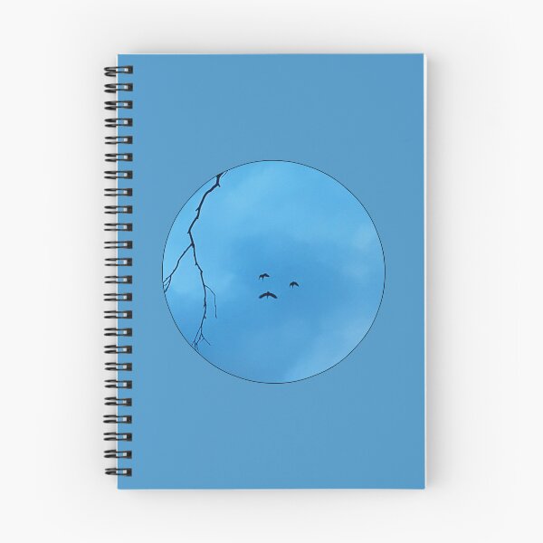 Item preview, Face Pareidolia Birds Feeling Blue Sad Face 1 of 4 designed and sold by Beachy.
