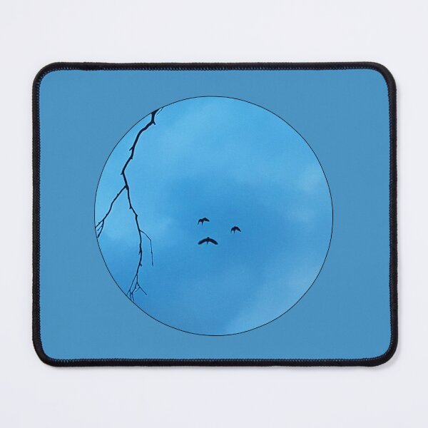 Item preview, Face Pareidolia Birds Feeling Blue Sad Face 1 of 4 designed and sold by Beachy.