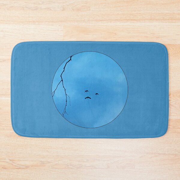 Item preview, Face Pareidolia Birds Feeling Blue Sad Face 1 of 4 designed and sold by Beachy.
