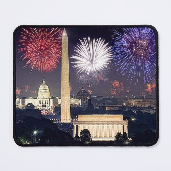 Item preview, Nations Capital Washington, D. C. Fireworks "The Spot" designed and sold by PolarBearBuds.