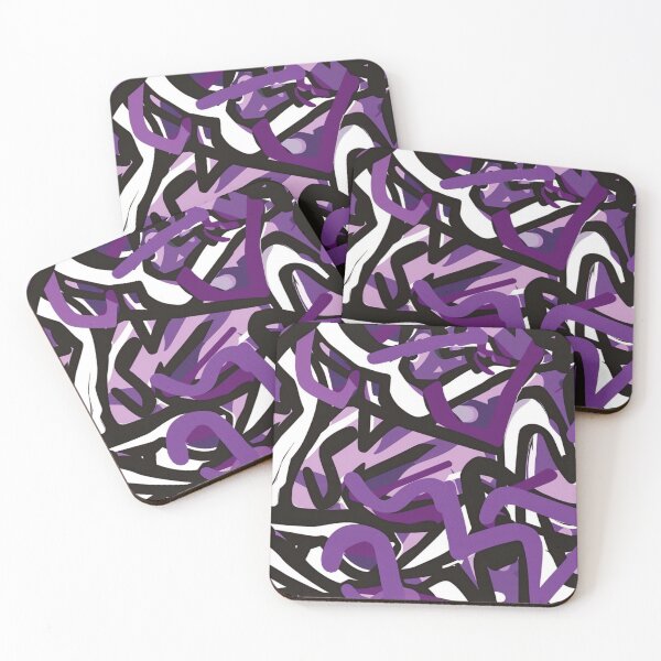 Item preview, Purple Graffiti Style designed and sold by PrintsByFrank.