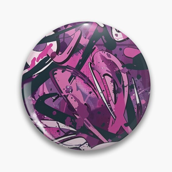 Item preview, Plum Graffiti Style designed and sold by PrintsByFrank.