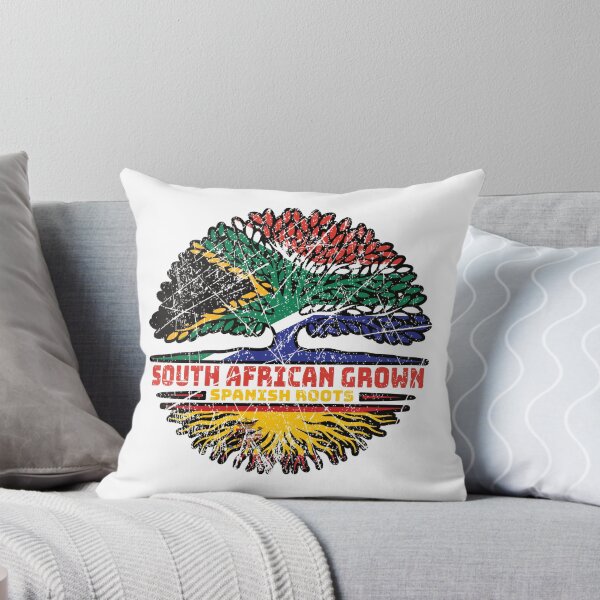 Item preview, Spain Spanish South African South Africa Tree Roots Flag designed and sold by FlagX.