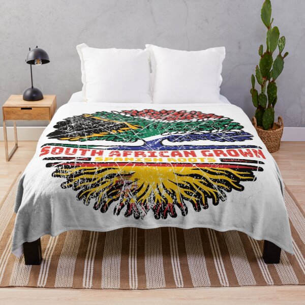 Item preview, Spain Spanish South African South Africa Tree Roots Flag designed and sold by FlagX.