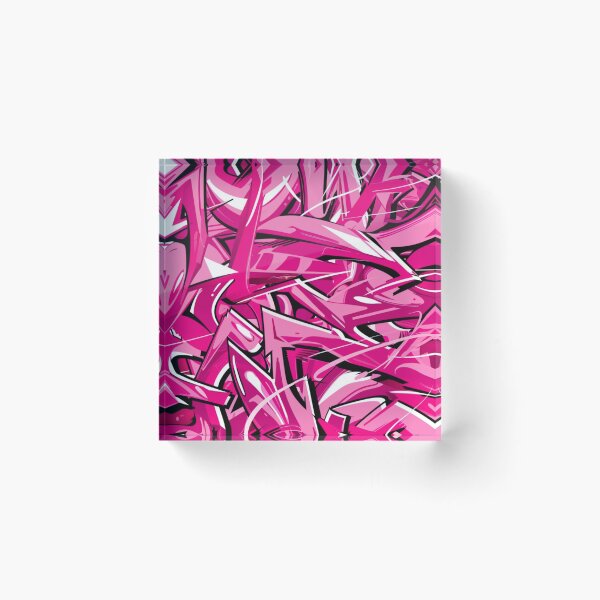 Item preview, Pink Graffiti Style designed and sold by PrintsByFrank.